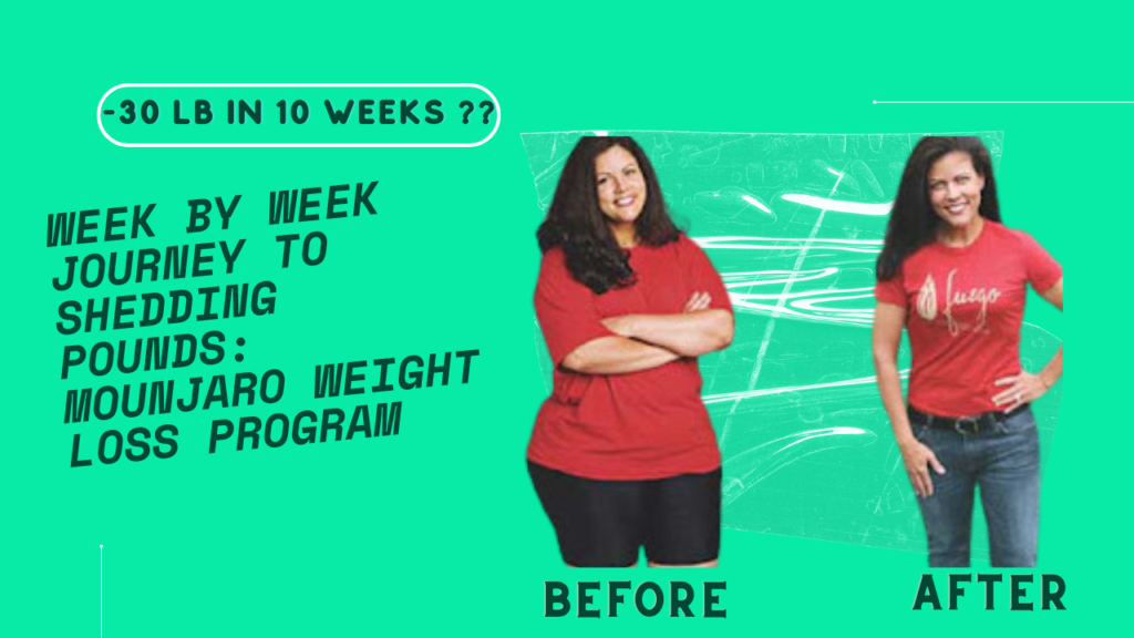 Week by Week Journey to Shedding Pounds: Mounjaro Weight Loss Program 