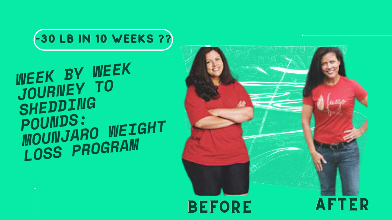 Week by Week Journey to Shedding Pounds: Mounjaro Weight Loss Program