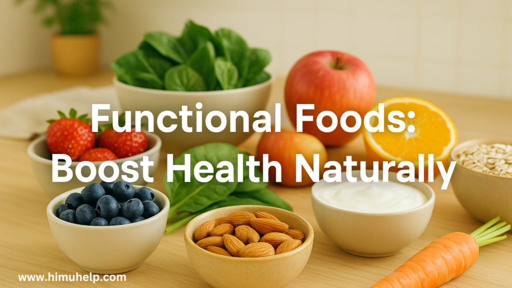 Functional Foods: Boost Health Naturally
