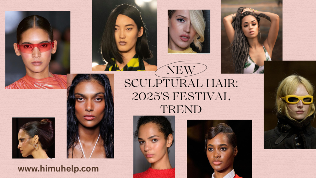Sculptural Hair: 2025's Festival Trend